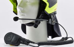 Rosenbauer Funkgerätelösungen Feuerwwehrhelme
