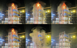 Innovative extinguishing technology for greater protection in hazardous materials storage