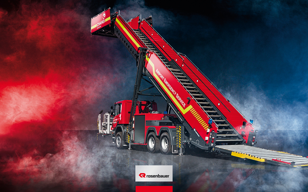 Rosenbauer Rettungstreppe E8000
