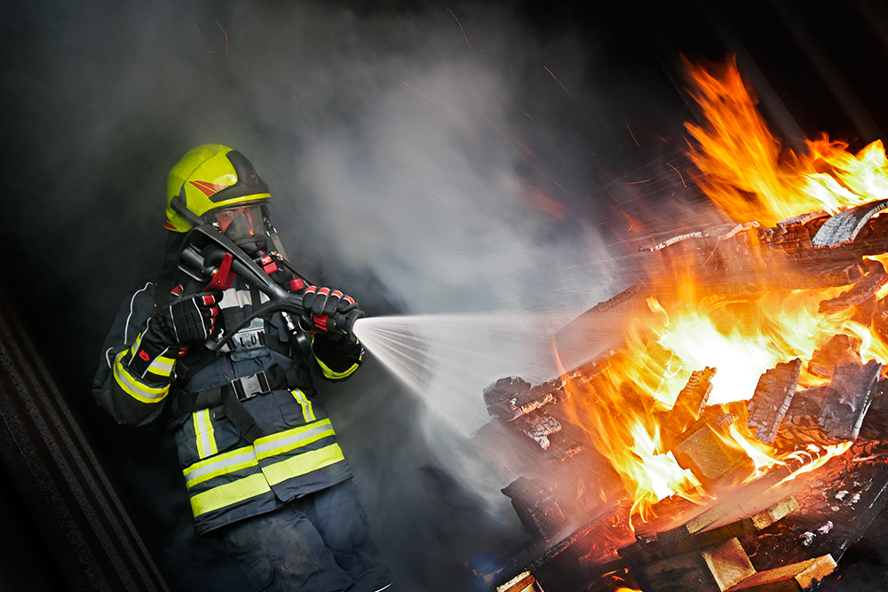 Rosenbauer high-pressure extinguishing system