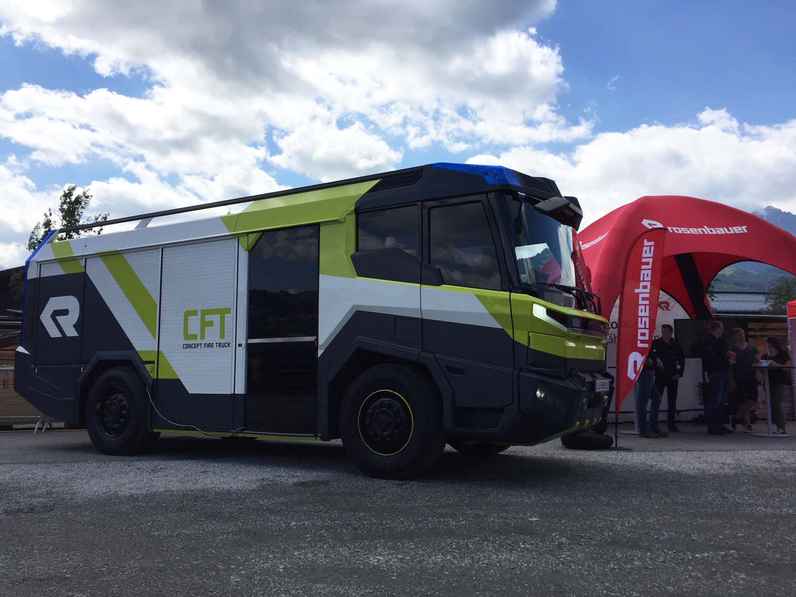 Rosenbauer Concept Fire Truck