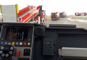 Rosenbauer fleet Vienna International Airport in action
