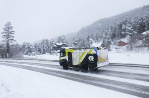 Der CFT im Winter unterwegs