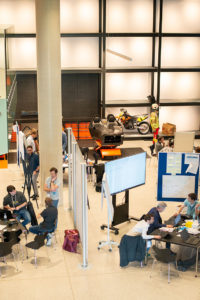 Hackathon at the KTM Motohall