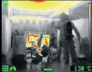 Rosenbauer thermal imaging camera Mi-TIC: Overhaul mode