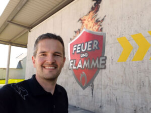 Roland Weber at "Feuer und Flamme"