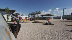 Rosenbauer Firefighting Service Roboter parcours