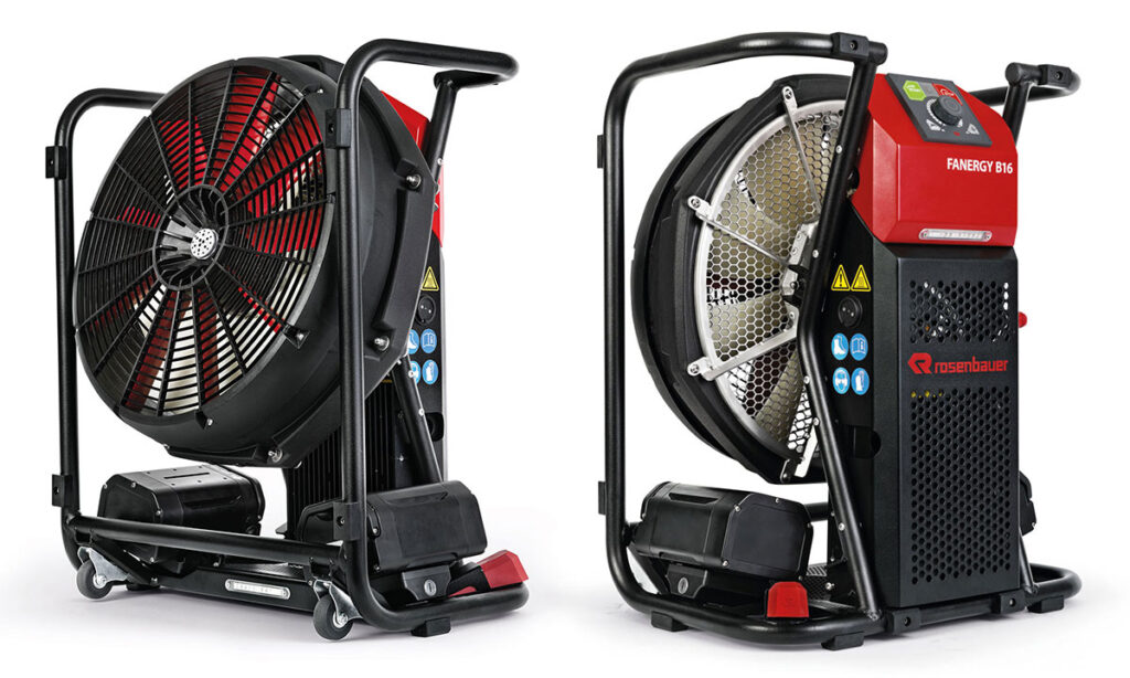 Rosenbauer battery-powered fan FANERGY B16