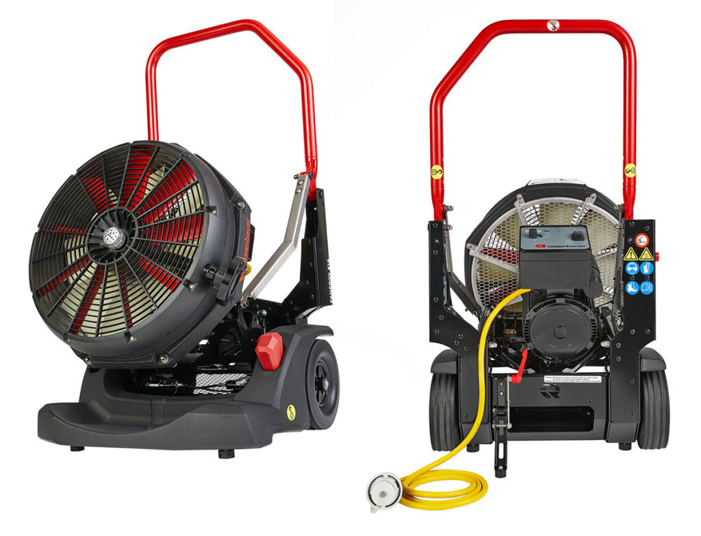 Rosenbauer fan with electric motor FANERGY E16