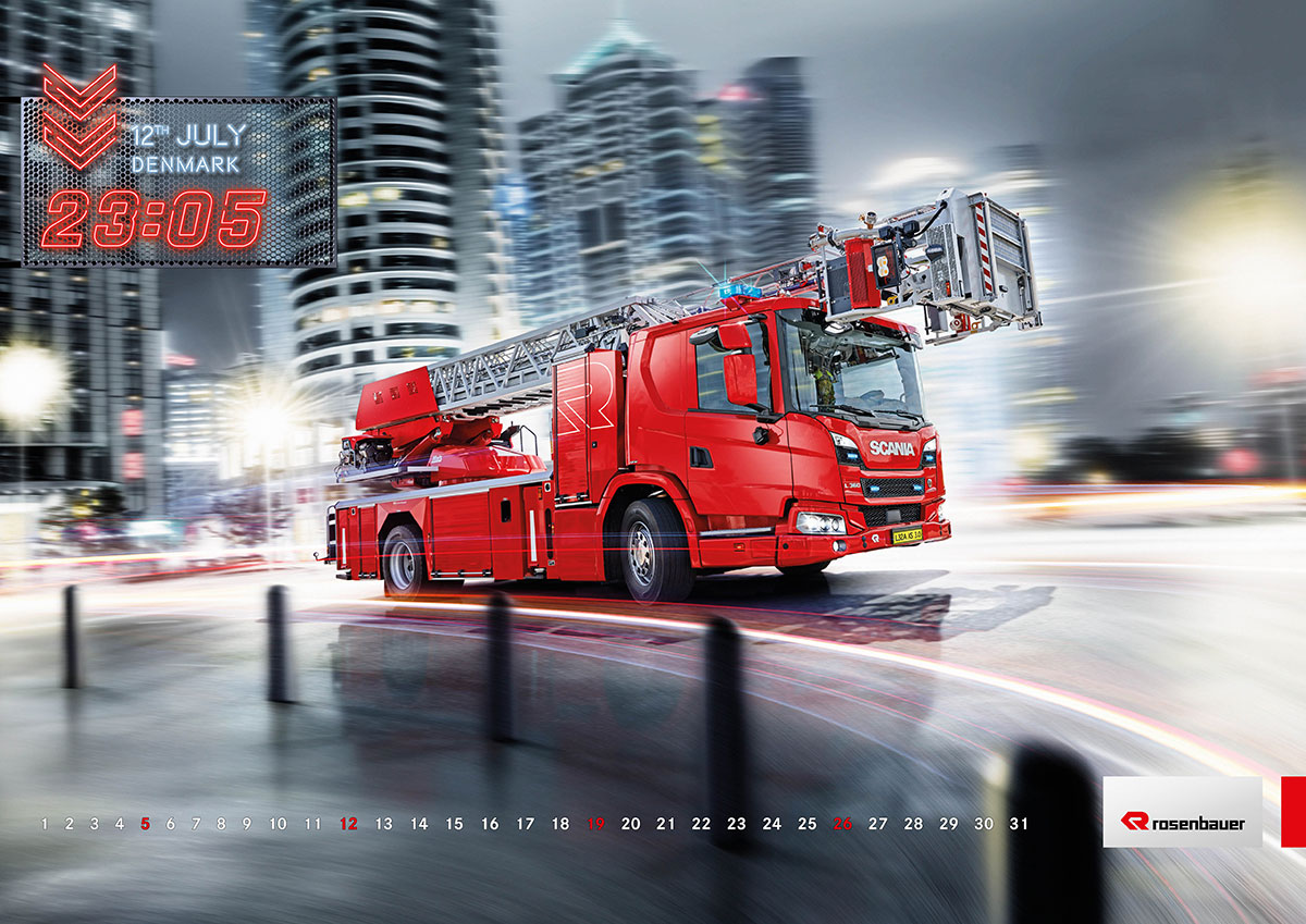 Turntable ladder L32A-XS 3.0 for Ballerup, Denmark