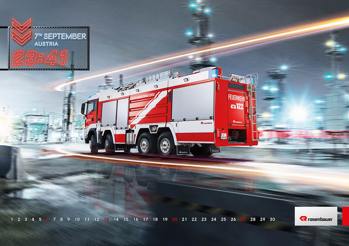 CBS Industrielöschfahrzeug für die OMV Berufsfeuerwehr