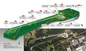 MAGNA testing track in St. Valentin, Austria