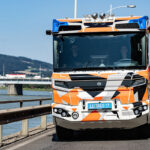 Rosenbauer Revolutionary Technology: RT Berlin during a test drive along the Danube through Linz