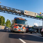 Rosenbauer Revolutionary Technology: RT Berlin during a test drive through Linz