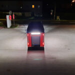 Rosenbauer Revolutionary Technology: RT prototype 1 during the function test of the ambient lighting