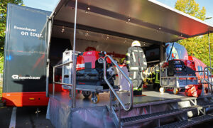 Rosenbauer equipment at Florian Messe 2020