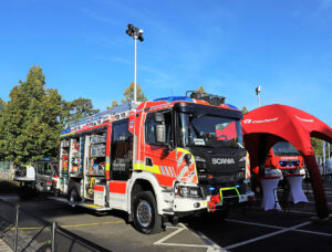 HLF 20 of the Paderborn Fire Department at the Florian Messe 2020