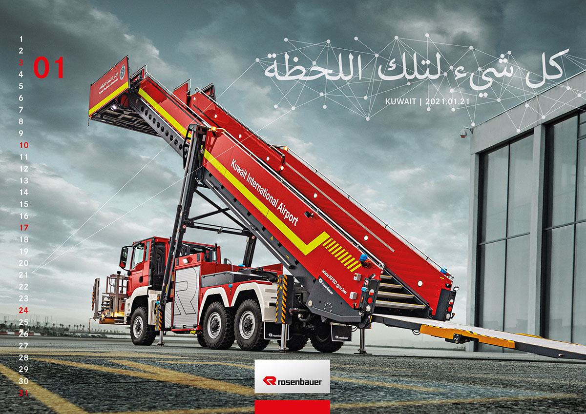 Rescue Stairs E8000/E3000 for Kuwait International Airport
