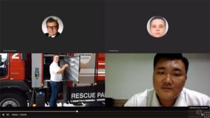 Virtual vehicle acceptance at Rosenbauer via Microsoft Teams