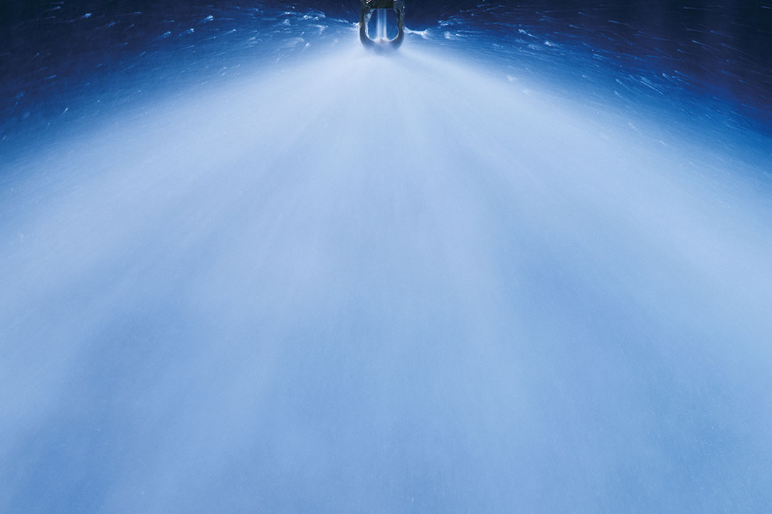 Water mist extinguishing systems