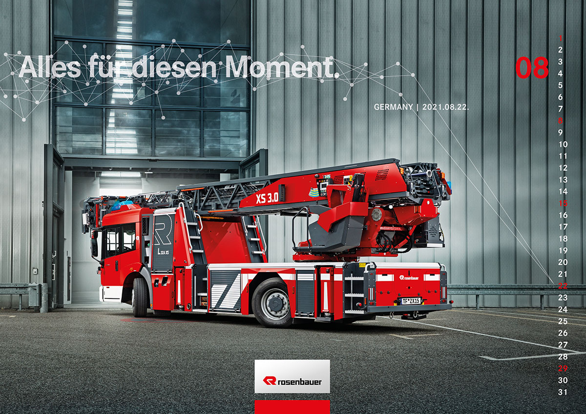 Aerial ladder L32A-XS Flat