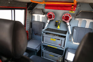 Refurbishment by Rosenbauer - afterwards interior