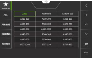 Aircraft selection