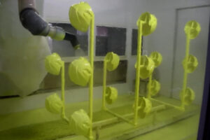 Coating of HEROS helmet shell