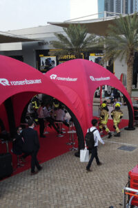 Rosenbauer Messestand Dubai