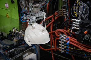 Production of helmet shell