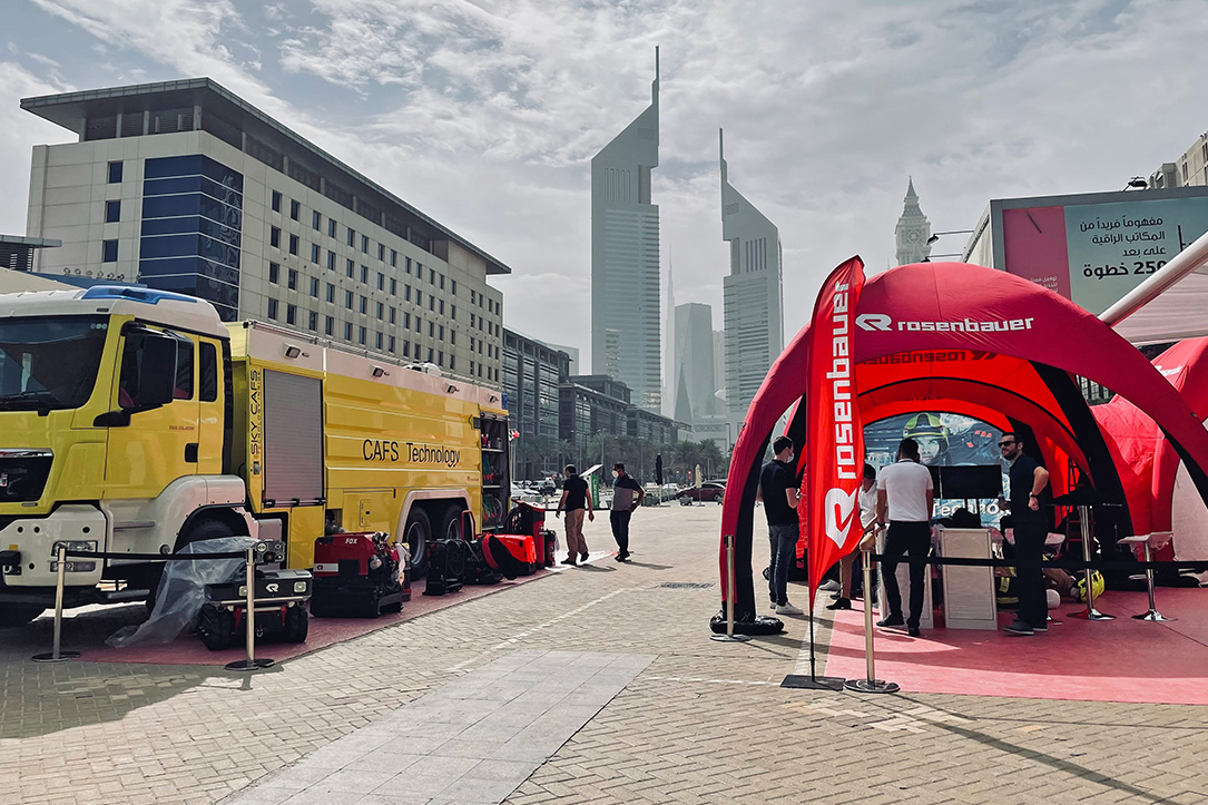 Rosenbauer at the Intersec Dubai