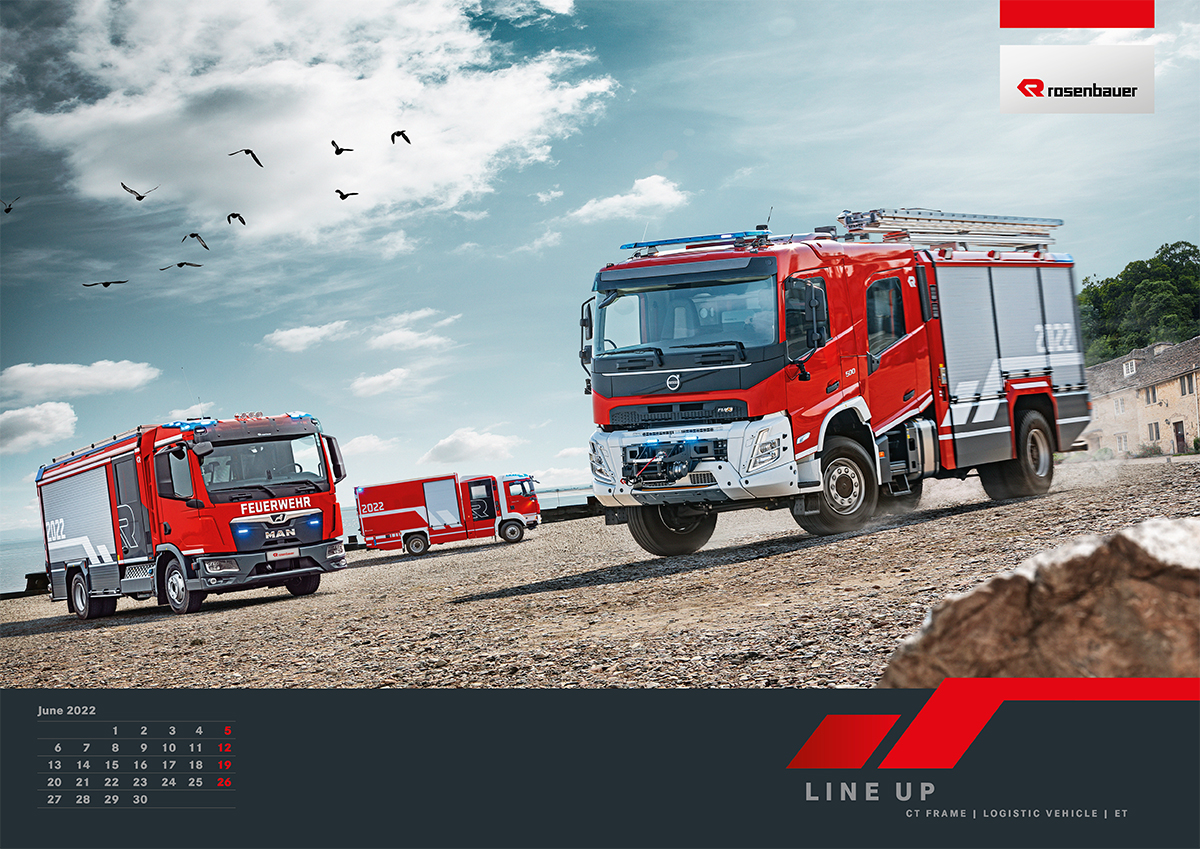 Rosenbauer ET: Efficient technology for a municipal fire fighting vehicle