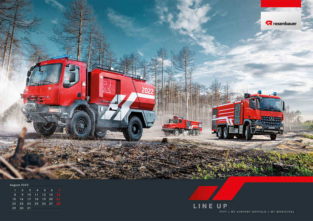 Rosenbauer Forest firefighting vehicle