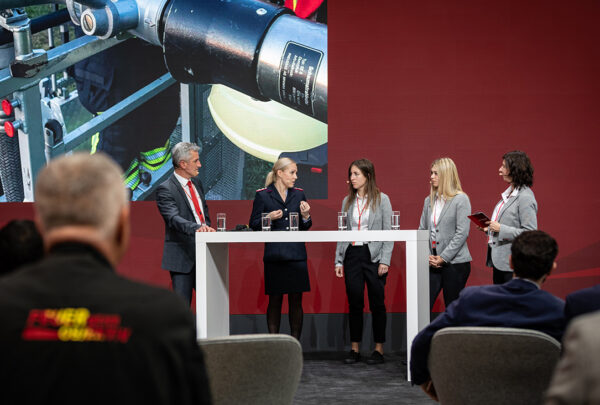 Rosenbauer presentations at the highlight stage