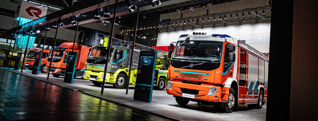 Municipal E-Lineup from Rosenbauer at Interschutz 2022 in Hanover