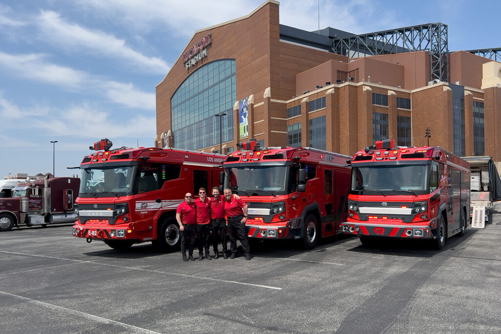 Rosenbauer RTX at the FDIC Show