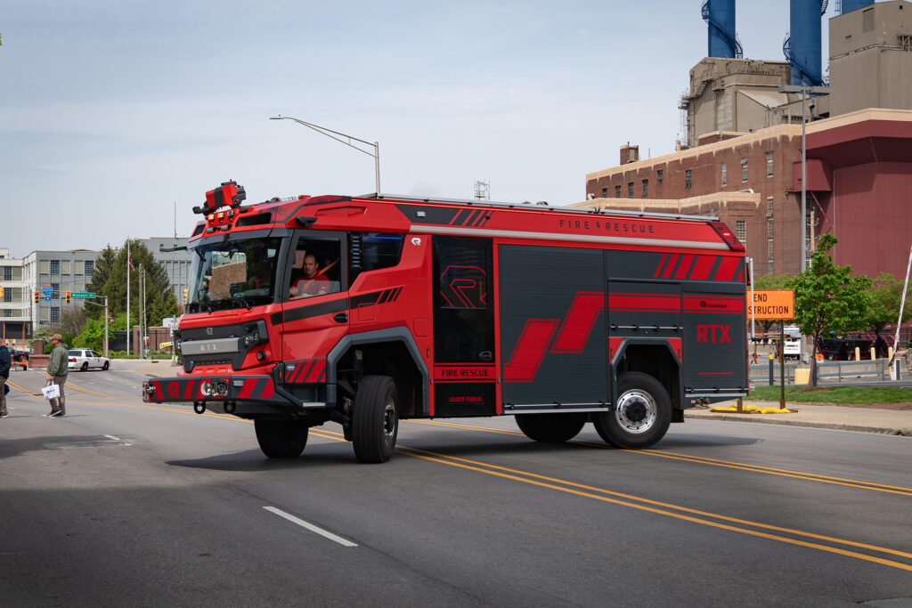 Rosenbauer RTX at the FDIC Show
