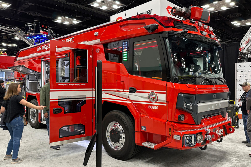 Rosenbauer RTX at the FDIC Show