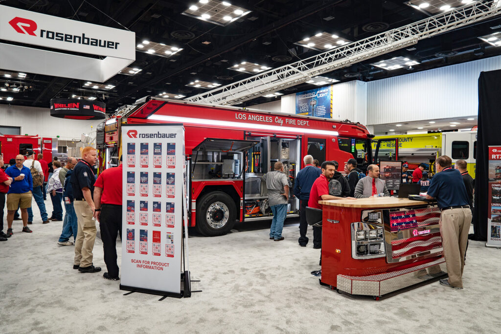 Rosenbauer RTX at the FDIC Show