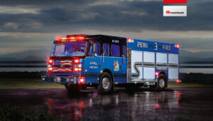 Custom Commander FX Pumper - Rosenbauer Calendar November 2023