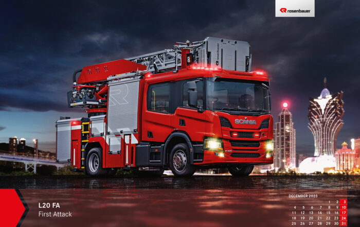 L20 FA - Rosenbauer Kalender Dezember 2023