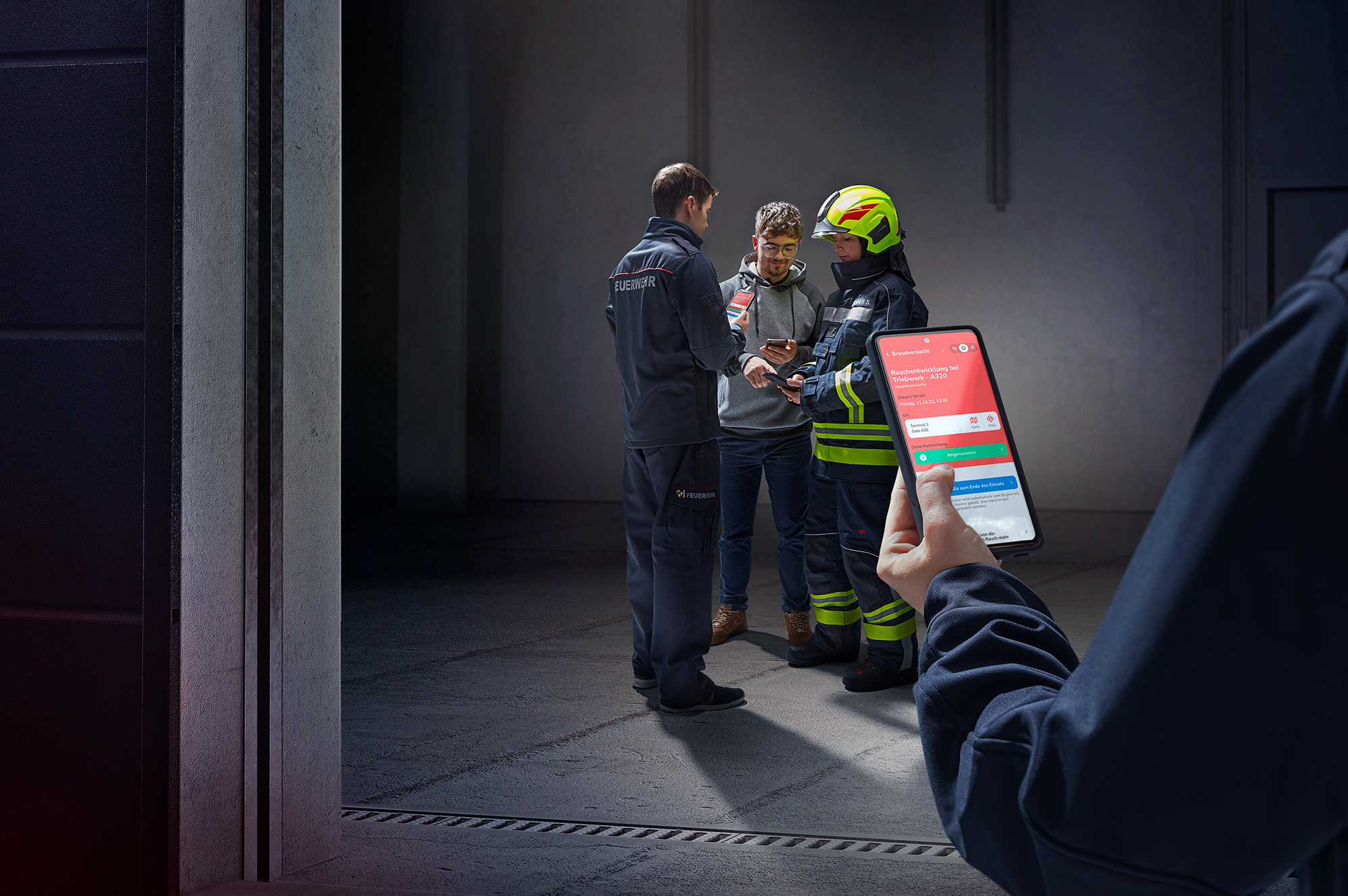 RDS Connected Command App für Einsatzorganisationen