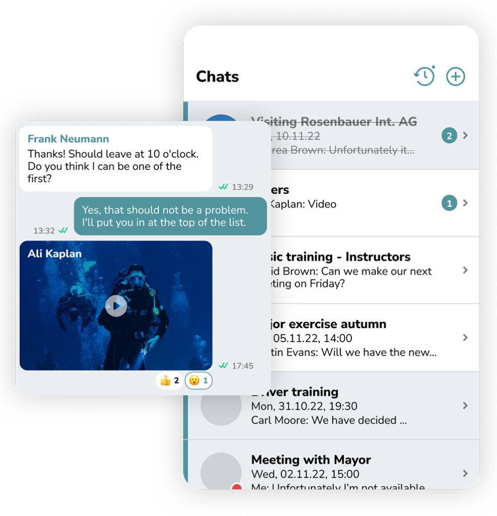 RDS Connected Command App for emergency response organizations