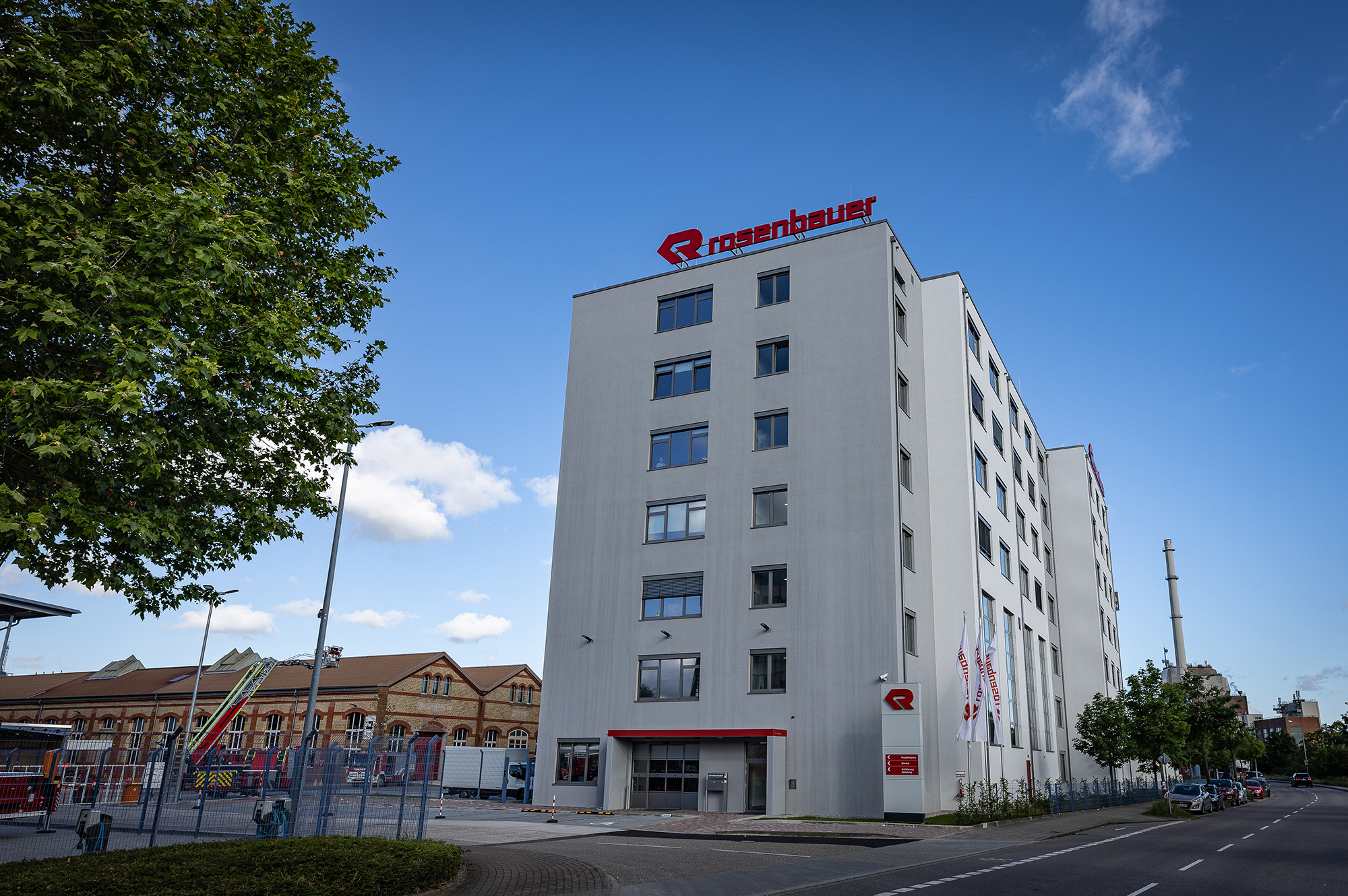 Rosenbauer Welcome Center Karlsruhe