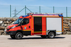 MLF (medium firefighting vehicle) of the Unterbiberg volunteer fire department as CT Frame on Iveco Daily, year of construction 2022
