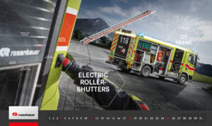CT Frame & Electric Roller-Shutters - Rosenbauer Calendar May 2025