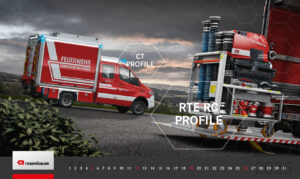 CT Profile & RTE RC Profile - Rosenbauer Calendar October 2025